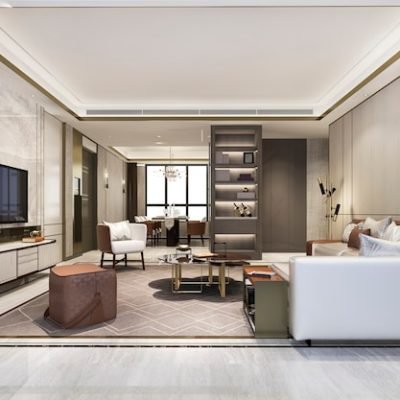loft-luxury-living-room-with-bookshelf-near-dining-table_105762-1796